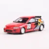Vivid Red 1/64 Scale Civic EG6 Diecast Model