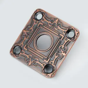 Stainless Steel Jack Plate for Electric Guitars 28 S498bc7856fb140849535c8354c971dc6C