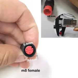 Waterproof 8mm Electric Bike Connector Cable 9 S498ea4b573274229b714d33970ddc64ei