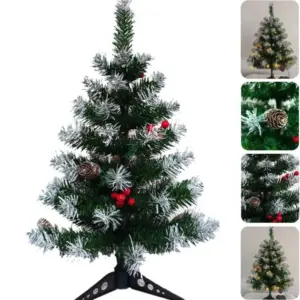 Small Festive Christmas Tree with LED Lights 12 S49a649d1e5294b038e1805b7f7e95c0e4