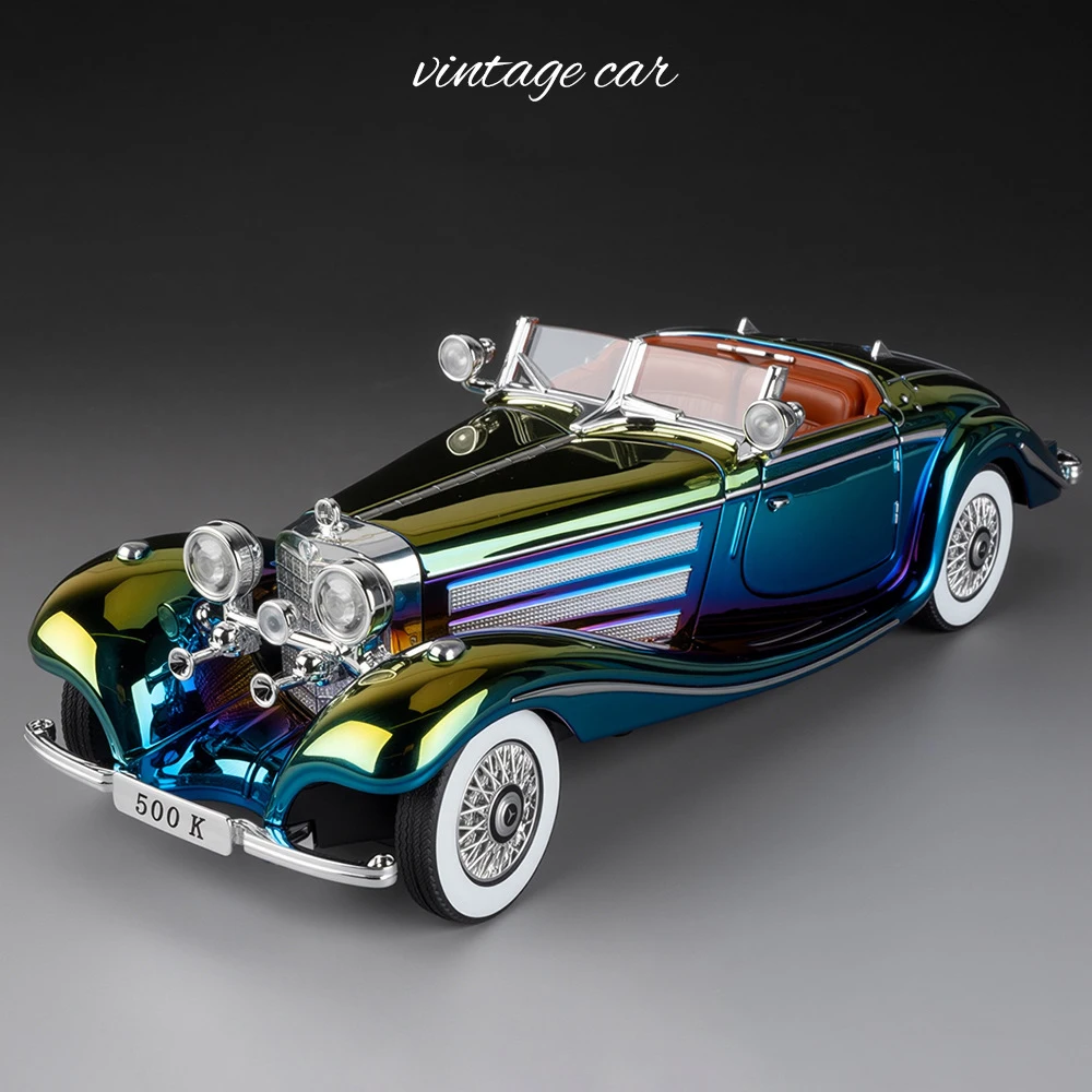 1:24 Mercedes-Benz 500K Vintage Model Car 3 1:24 Mercedes-Benz 500K Vintage Model Car - Image 3