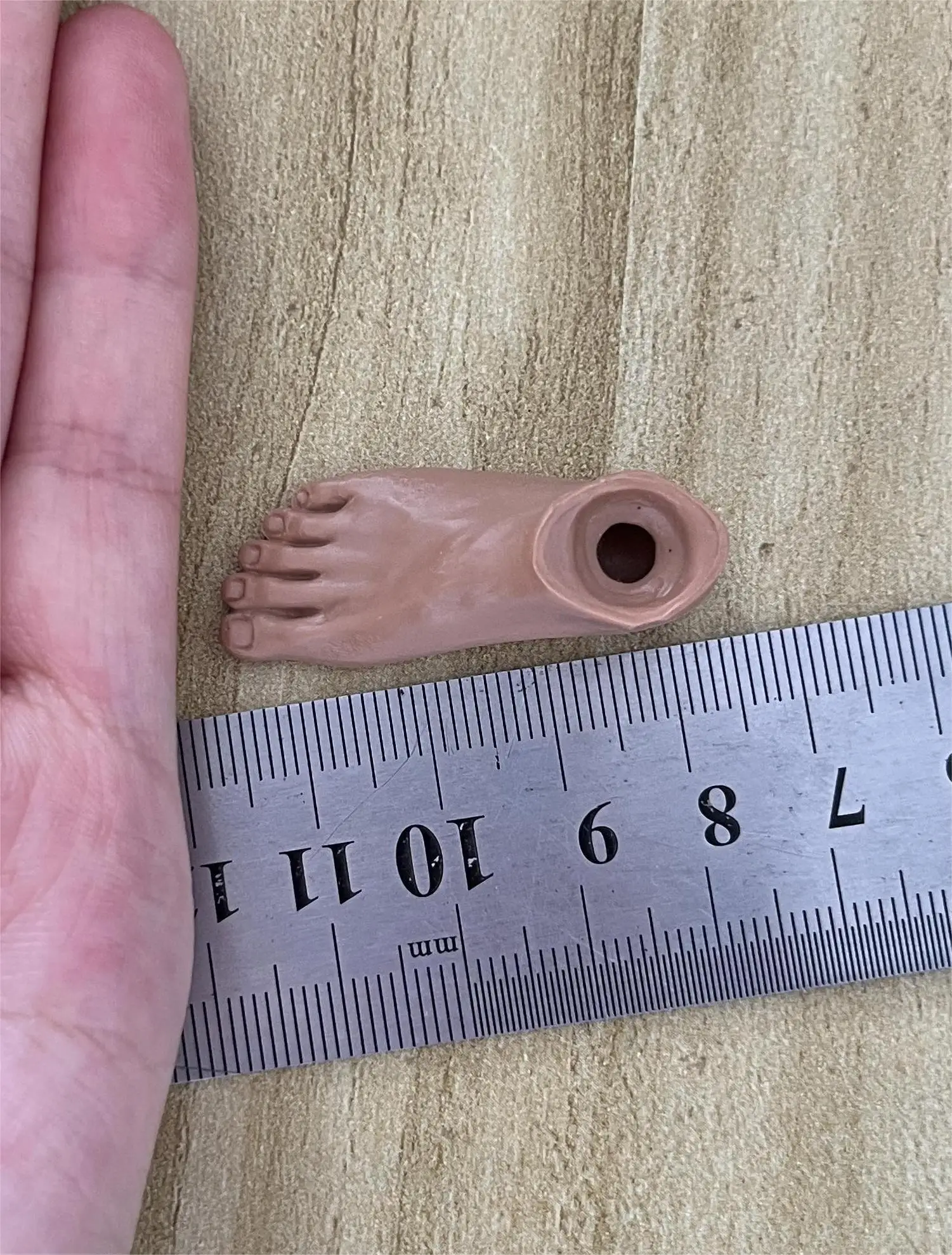 1/6 Scale Male Soldier Feet Connectors Pair 6 1/6 Scale Male Soldier Feet Connectors Pair - Image 6