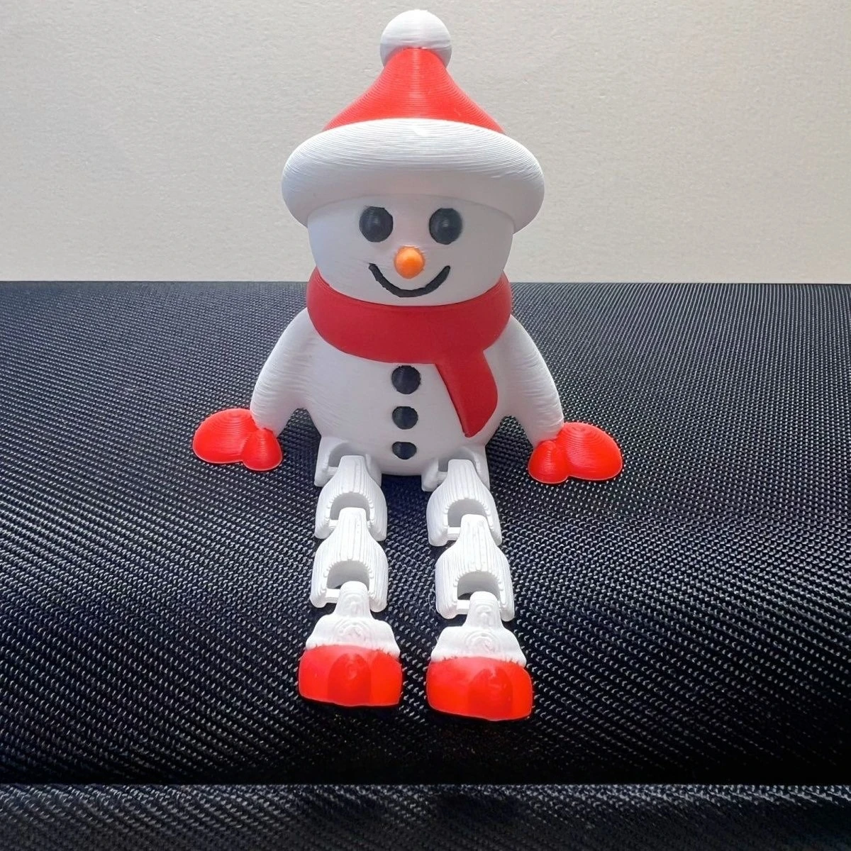 Festive Snowman and Elk Christmas Ornament 6 Festive Snowman and Elk Christmas Ornament - Image 6