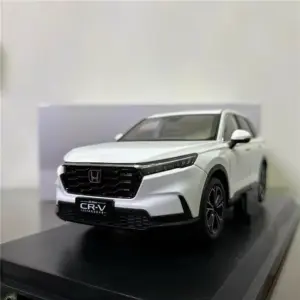 White Honda CR-V 1:43 Diecast Model
