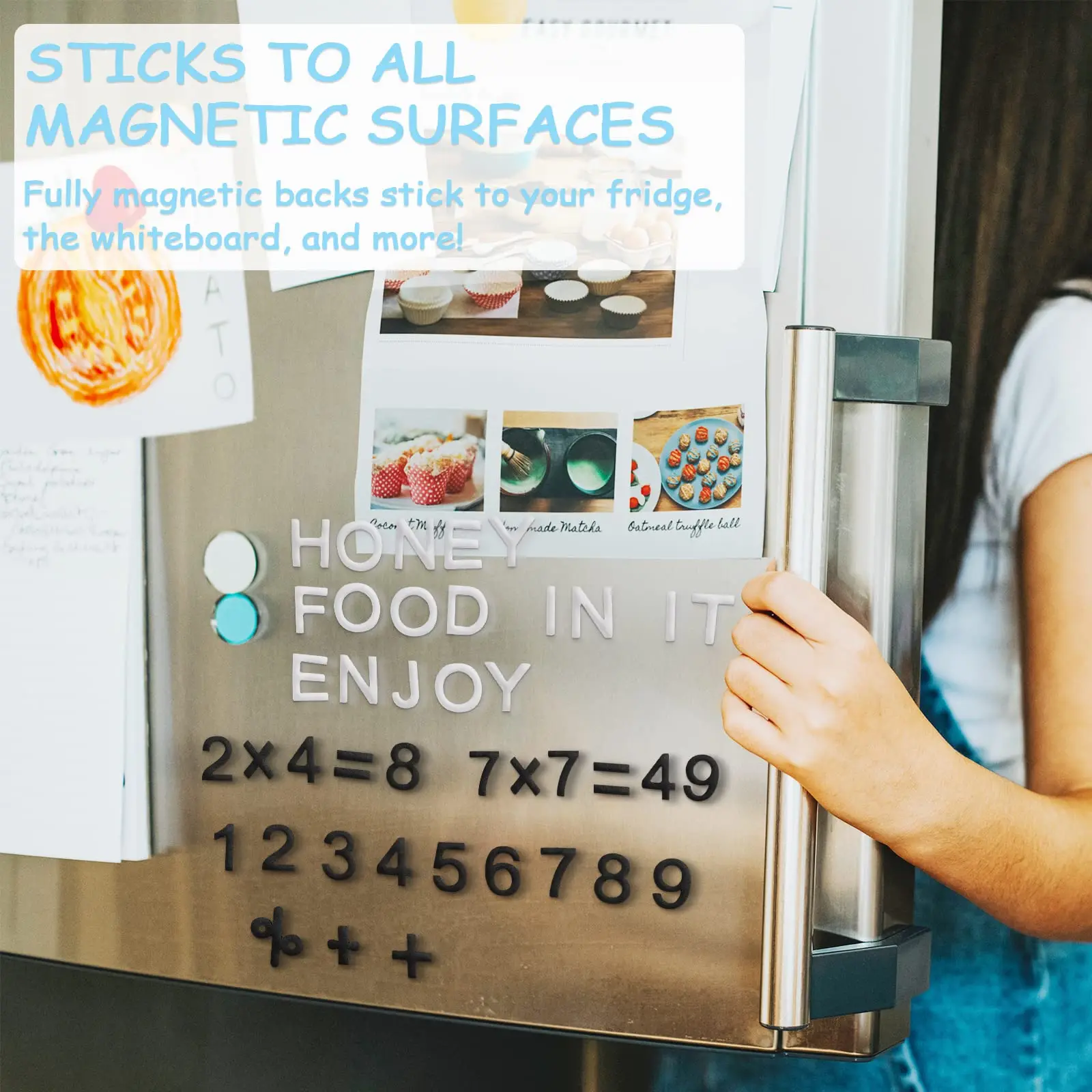 Magnetic Alphabet & Number Set for Kids 3 Magnetic Alphabet & Number Set for Kids - Image 3