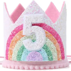 Kids Birthday Crown with Cartoon Animal Designs 18 S4a66d71032364672b679ee3d273c6349B