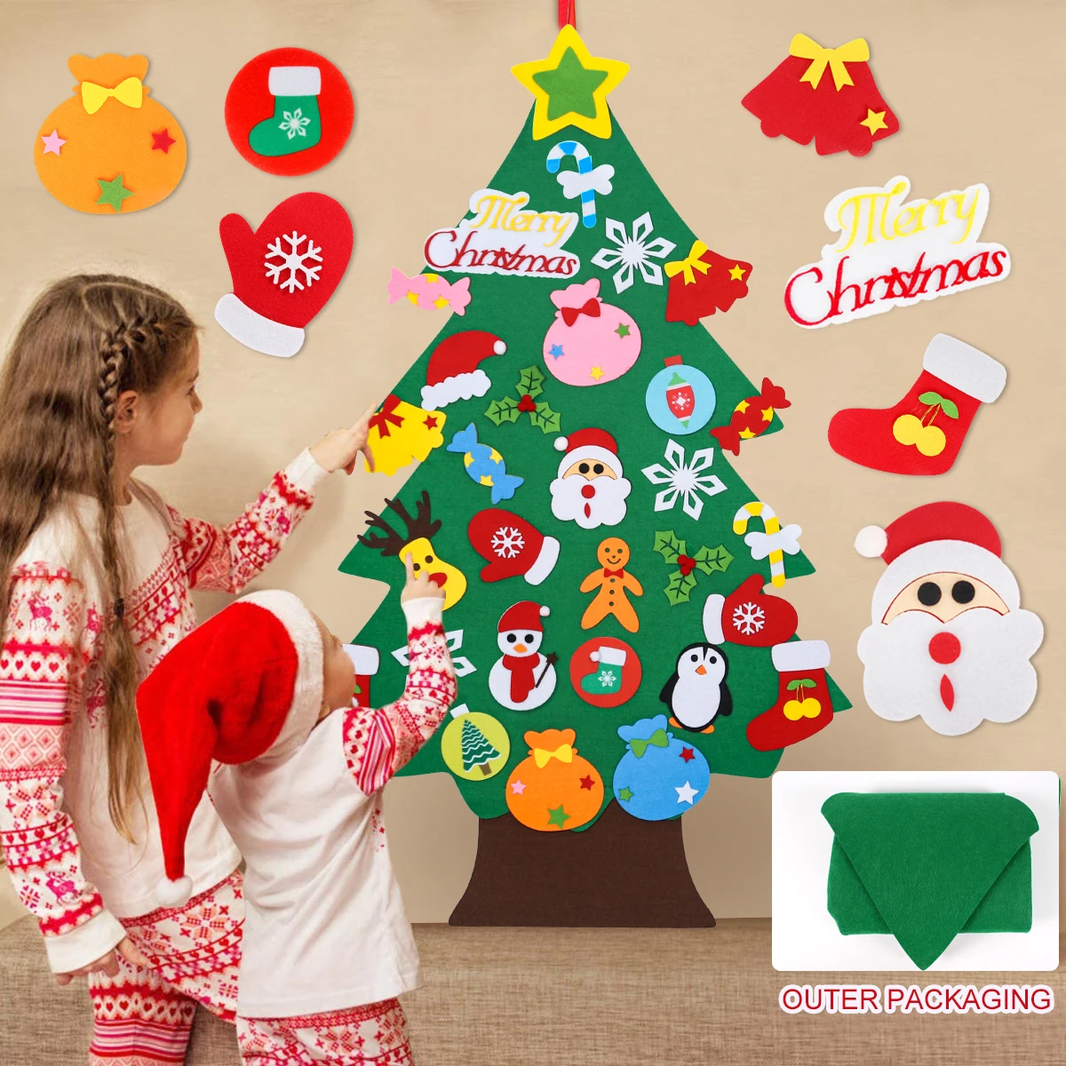 Vibrant DIY Felt Christmas Tree Decor 4 Vibrant DIY Felt Christmas Tree Decor - Image 4