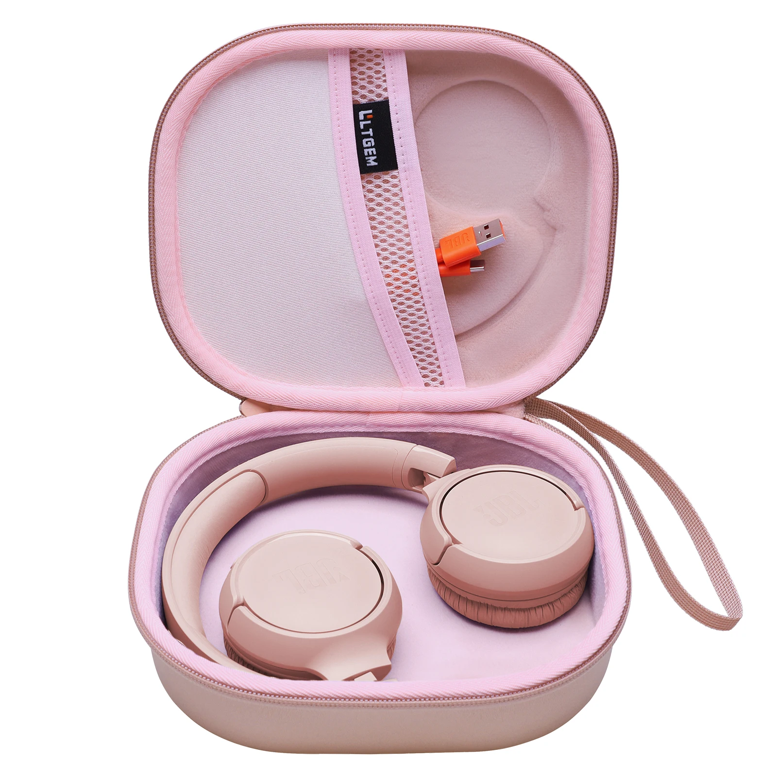 Pink EVA Headphone Case for JBL Wireless Models 1 Pink EVA Headphone Case for JBL Wireless Models