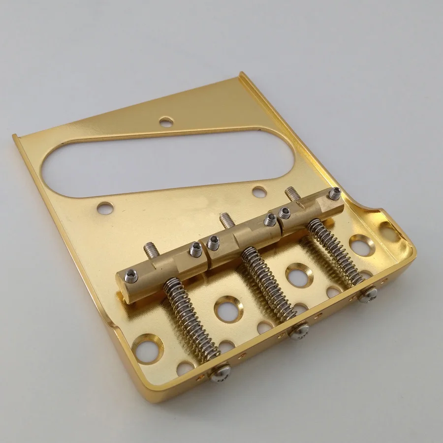 Gold Vintage Telecaster Bridge for Guitars 1 Gold Vintage Telecaster Bridge for Guitars