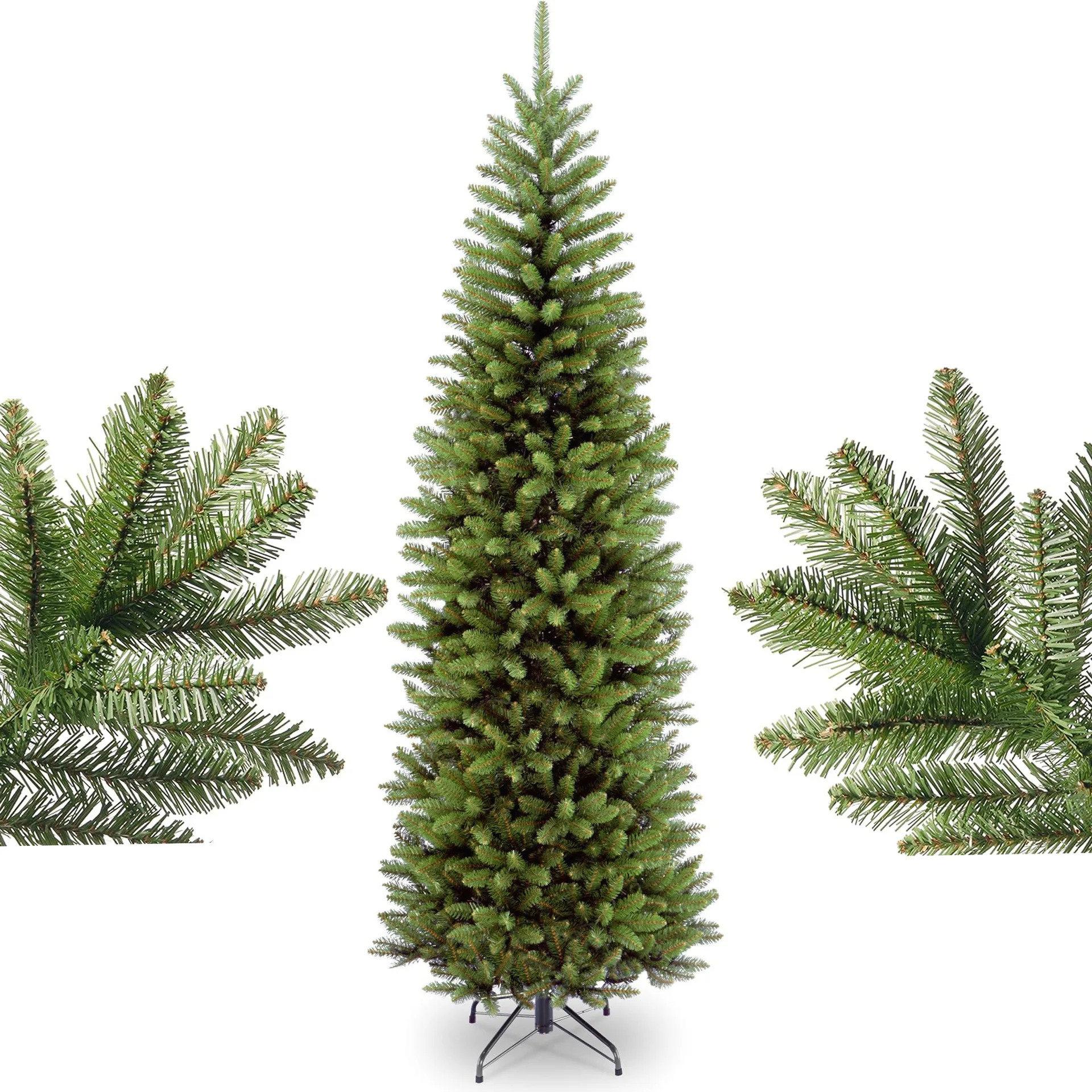 Elegant PVC Christmas Tree 150-210cm with LED Options 5 Elegant PVC Christmas Tree 150-210cm with LED Options - Image 5