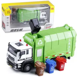 Vibrant 1/32 Scale City Garbage Truck Model 13 S4b689e773e4b48efa33f472de4aac063I