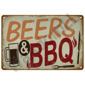 Retro BBQ Metal Sign for Outdoor Decor 42 S4ba4296fe0804de38458e0c9cfc30d67y 4
