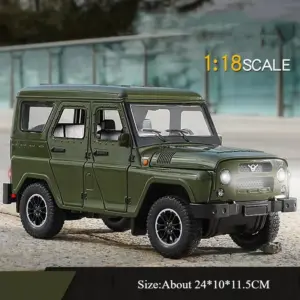1:18 UAZ Hunter Diecast Model Replica 16 S4bc3c5ed7a5343e1a0c52fd48f0a1dc9w 2