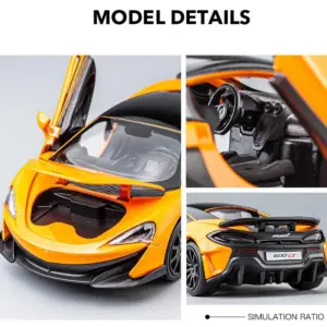 McLaren 600LT Diecast Model 1/32 Scale Orange 12 S4bd9addd0b4e47e6992724aca5ec7e3fo