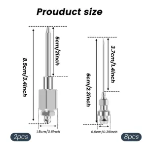 Precision Carbon Steel Grease Needle Kit for Machinery 12 S4bf89b45392841d590919de41346b419M