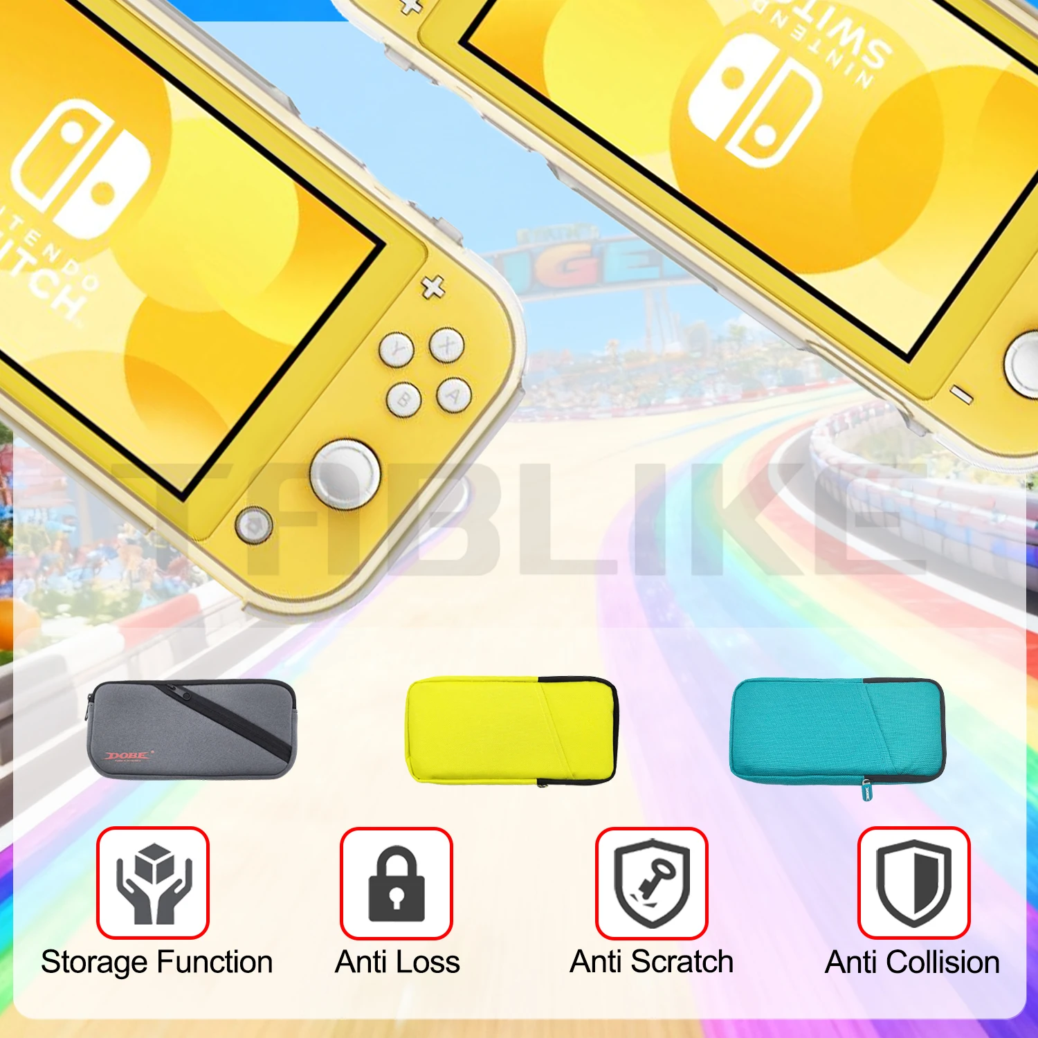 Vibrant Textured Switch Lite Protective Case 3 Vibrant Textured Switch Lite Protective Case - Image 3