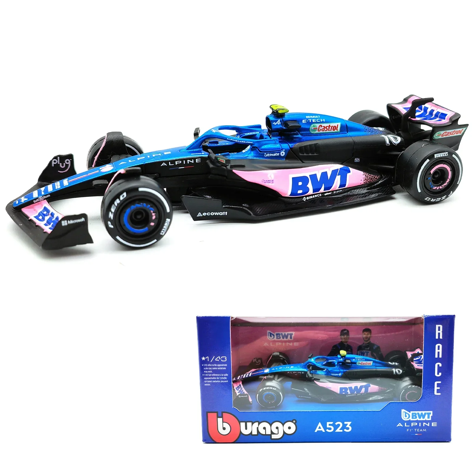 BWT Alpine F1 2023 Diecast Model Set 10 BWT Alpine F1 2023 Diecast Model Set - Image 10