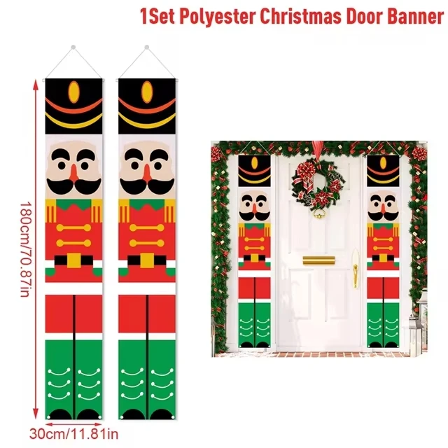 Festive Christmas Door Banner Set for 2024 16 Festive Christmas Door Banner Set for 2024 - Image 16