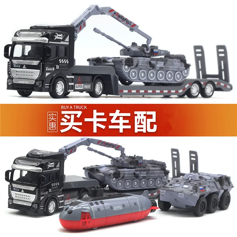 1:50 Scale Military Flatbed Transport Model 4 1:50 Scale Military Flatbed Transport Model - Image 4