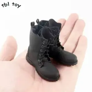 1/6 Scale Black Lace-Up Boots for Figures 33 S4ca6ad16b92e4169ab826ee5794638a6N