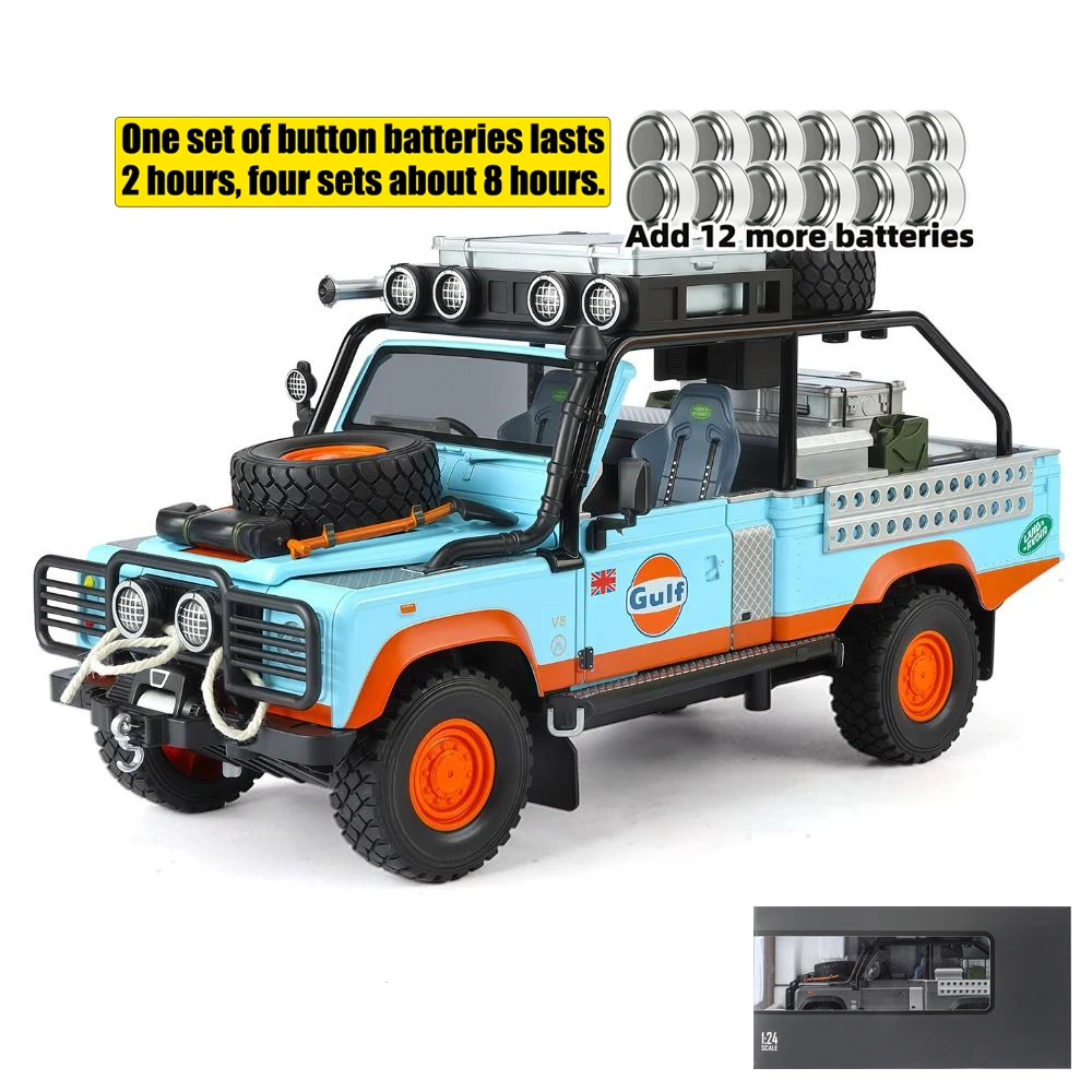 1:24 Land Rover Defender 90 Diecast Model 17 1:24 Land Rover Defender 90 Diecast Model - Image 17