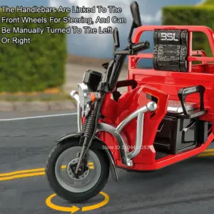 Vibrant Blue Electric Tricycle Model for Collectors 12 S4cae3937cc4a4757bfc71cbd49a1ac8a9