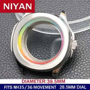 Durable 316L Stainless Steel Watch Case 39.5mm 76 S4cb51aed51dc45ccb2327de99284708bE