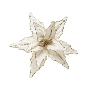 Artistic 26cm Glittered Christmas Poinsettia Ornament 13 S4cd246def6ae458eb0e9ed2870806c36b