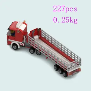 Red Cargo Truck Assembly Kit 7 S4cf39aa2b65c46a2a8753feefb186f34S
