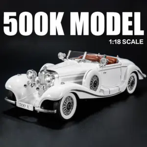 1936 Benz 500K 1:18 Scale Diecast Model 16 S4d37e6efc60944bcaa8f6c9b4a9307ceY