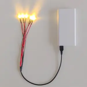 Mini LED Wire Bead Lighting Kit for Dioramas