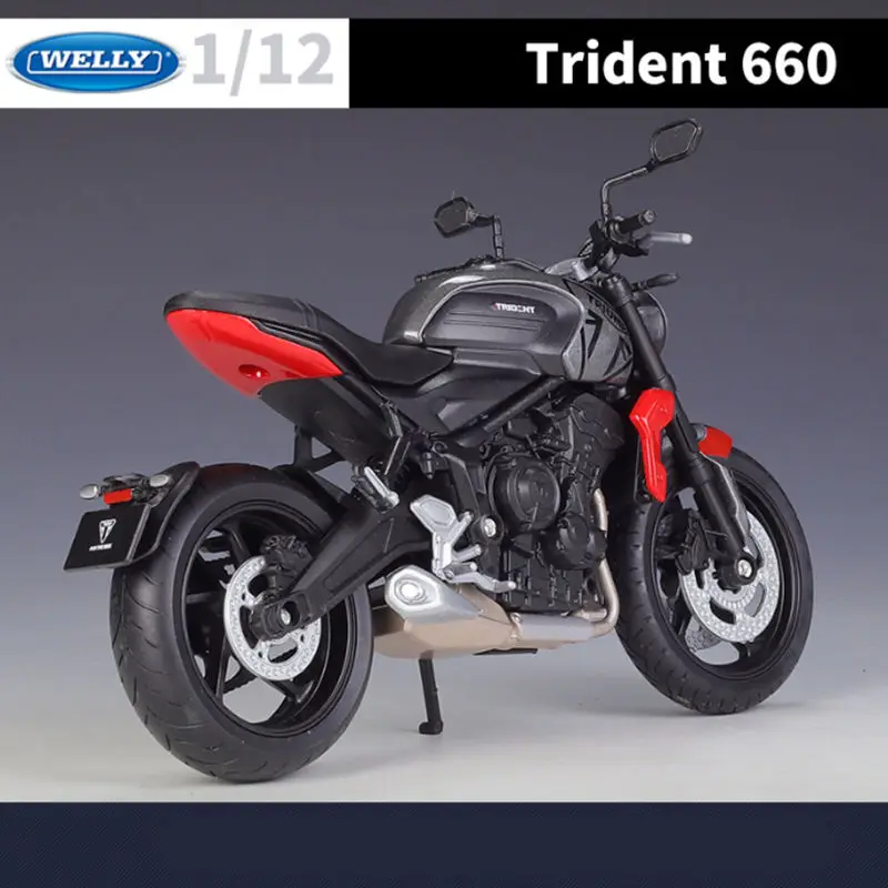 Triumph Trident 660 Diecast Model 1:12 Scale 6 Triumph Trident 660 Diecast Model 1:12 Scale - Image 6