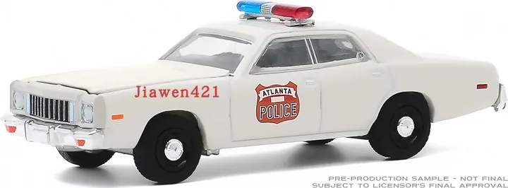 1975 Plymouth Fury 1:64 Diecast Police Model 5 1975 Plymouth Fury 1:64 Diecast Police Model - Image 5