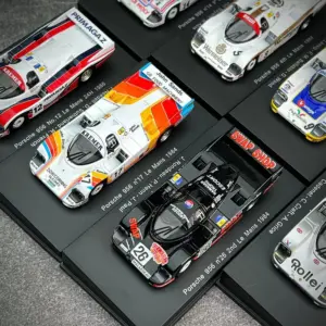 Miniature Porsche 956 1:64 Die-Cast Collectible 14 S4dfc0032f491483388e6f6c09a6891fdD