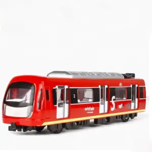 Alloy City Light Rail Train Model 1:18 Scale 8 S4e06254c19694f95897cdfbf966d8f118