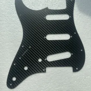 Carbon Fiber Electric Guitar Pickguard for T, L, SSH 10 S4e18f5b7690a4ec88deb86824486a433e
