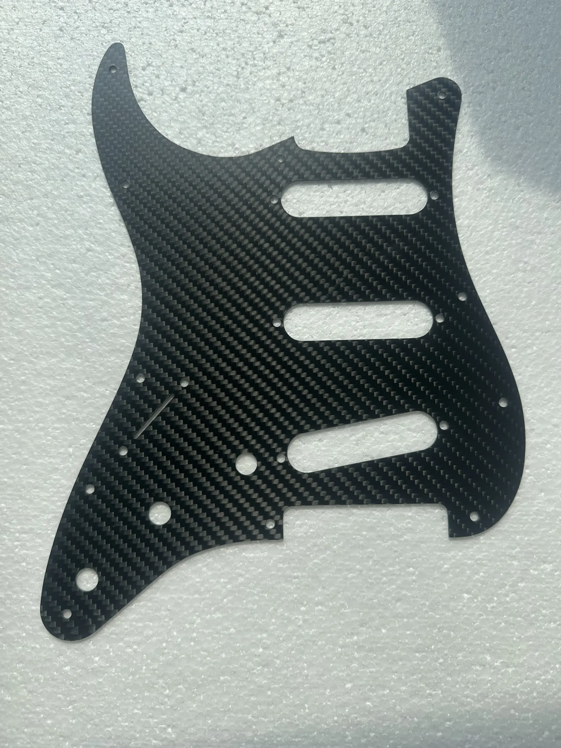 Carbon Fiber Electric Guitar Pickguard for T, L, SSH 5 Carbon Fiber Electric Guitar Pickguard for T, L, SSH - Image 5