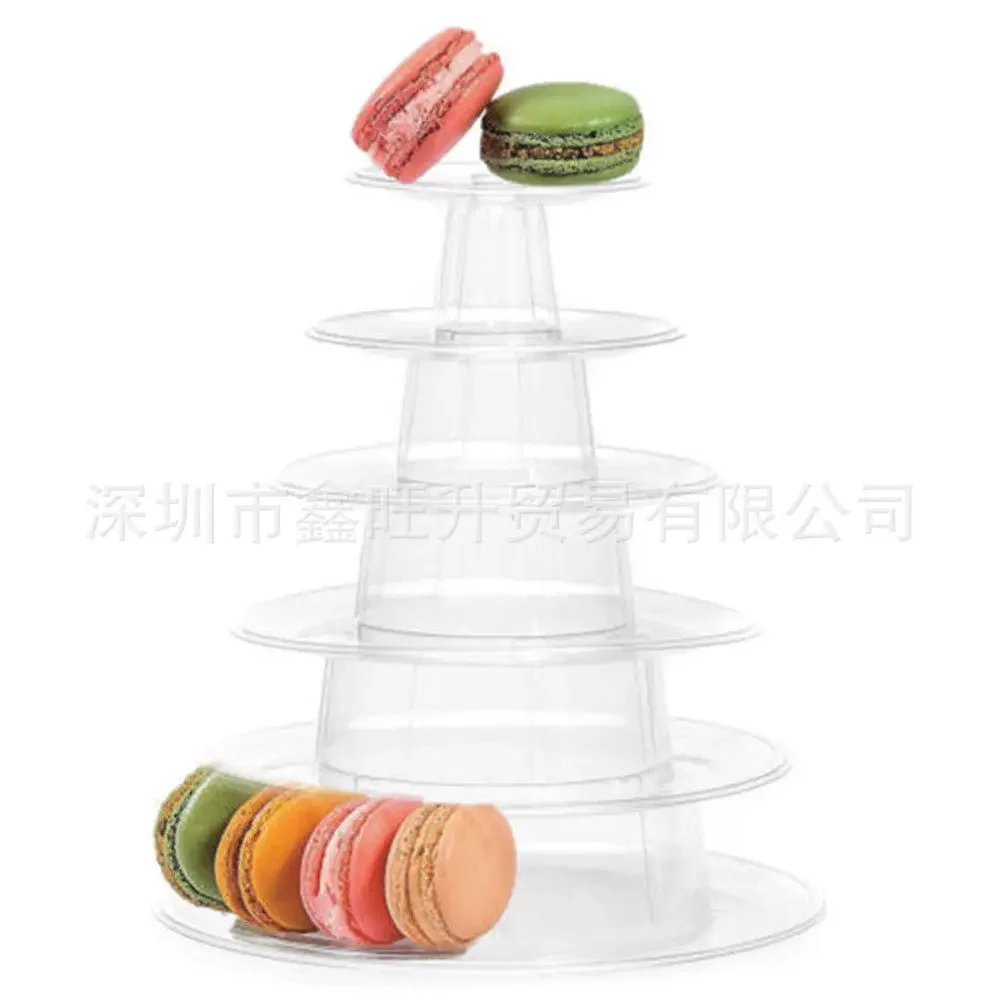 6-Tier Clear Cake Display Stand for Desserts 6 6-Tier Clear Cake Display Stand for Desserts - Image 6