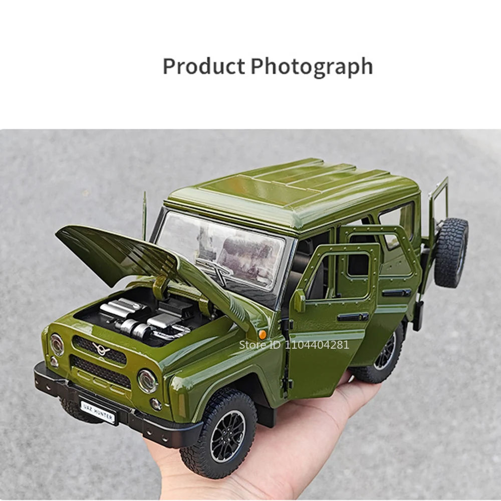 1:18 UAZ Hunter Diecast Model Replica 6 1:18 UAZ Hunter Diecast Model Replica - Image 6