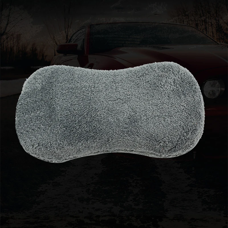 Ultra Microfiber Car Wash Sponge Block 23cm 6 Ultra Microfiber Car Wash Sponge Block 23cm - Image 6