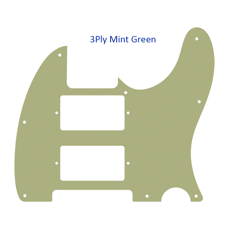 Telecaster Pickguard for 2 PAF Humbuckers 7 Telecaster Pickguard for 2 PAF Humbuckers - Image 7