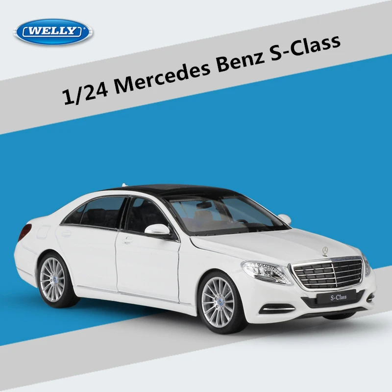 Mercedes Benz S-Class S500 1:24 Diecast Model 9 Mercedes Benz S-Class S500 1:24 Diecast Model - Image 9