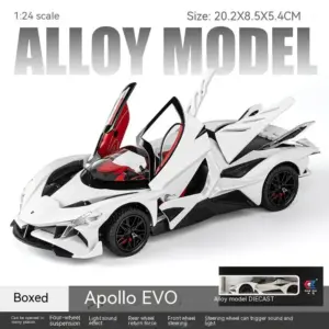 Orange Apollo EVO 1:24 Scale Model Car 18 S4ffa7275843a484c944fd63906fdaf09O