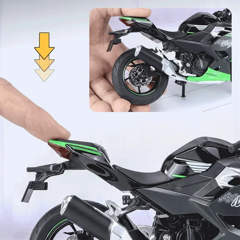 Kawasaki Ninja 400 1:12 Scale Model Motorcycle 4 Kawasaki Ninja 400 1:12 Scale Model Motorcycle - Image 4