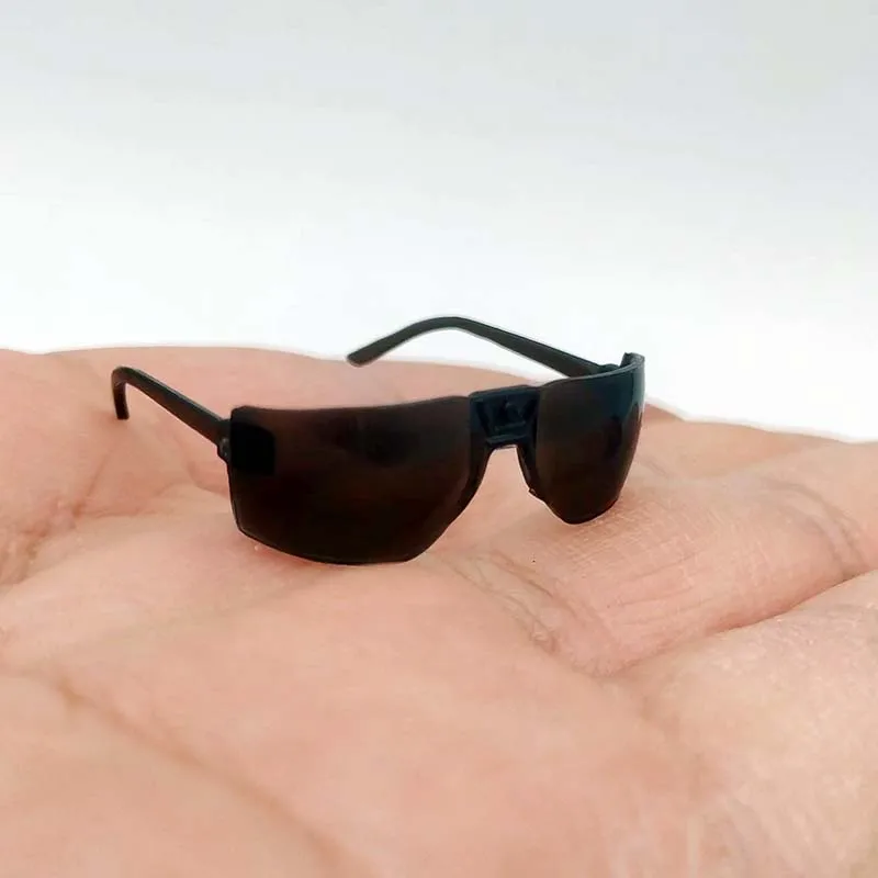 Black Sunglasses for 1/6 Scale Action Figures 2 Black Sunglasses for 1/6 Scale Action Figures - Image 2