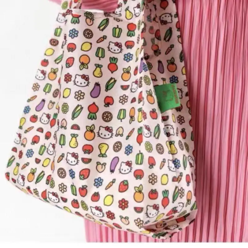 Colorful Hello Kitty Reusable Shopping Bag 5 Colorful Hello Kitty Reusable Shopping Bag - Image 5
