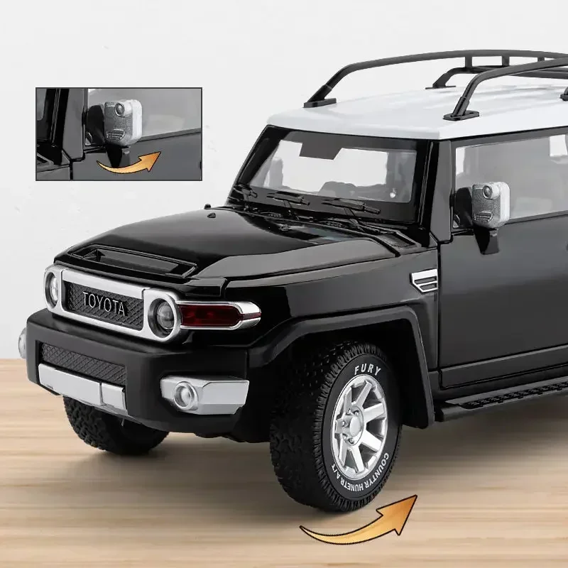 1:24 Toyota FJ Cruiser Diecast Model 5 1:24 Toyota FJ Cruiser Diecast Model - Image 5