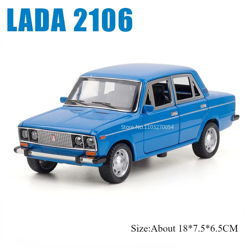 1:24 Lada Police Diecast Model for Collectors 7 1:24 Lada Police Diecast Model for Collectors - Image 7