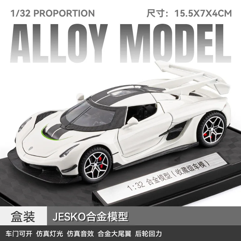 1:32 Jesko Diecast Supercar Model 7 1:32 Jesko Diecast Supercar Model - Image 7
