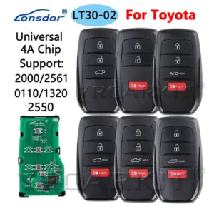 Toyota Smart Key Case for Corolla and Camry